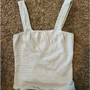 Light blue tank top